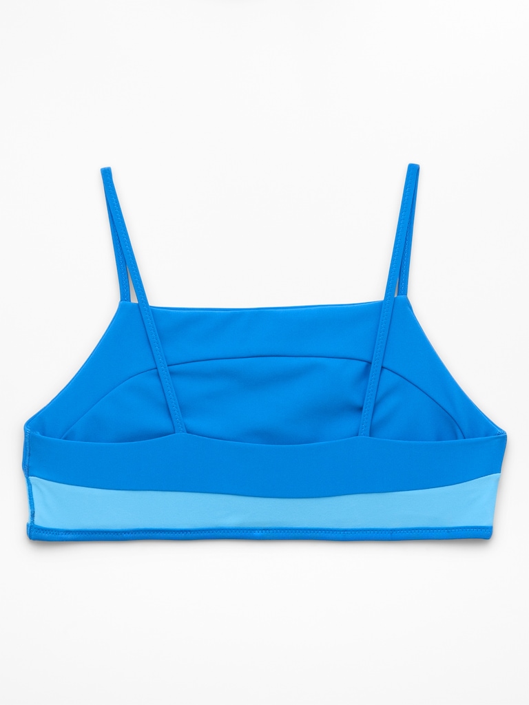 Athleta Girl Reversible Square Neck Bikini Top