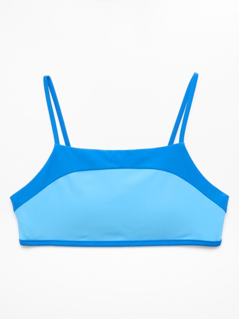 Athleta Girl Reversible Square Neck Bikini Top