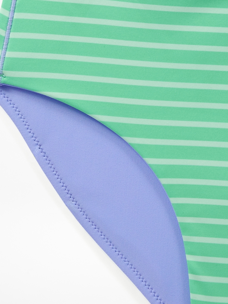 Athleta Girl Reversible Mid Rise Swim Bottom