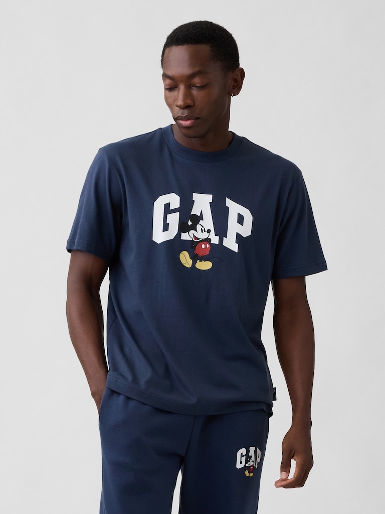 Gap × Disney Mickey Mouse Everyday Soft Relaxed Logo T-Shirt