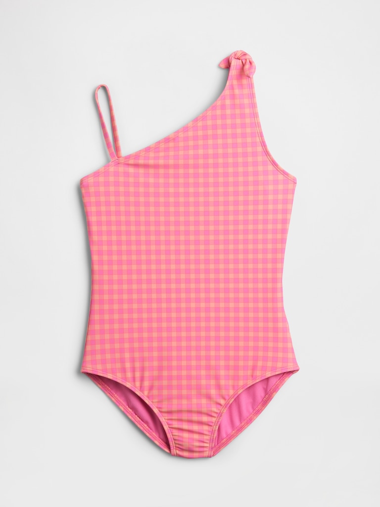 Kids Swim Asymmetrical One-Piece
