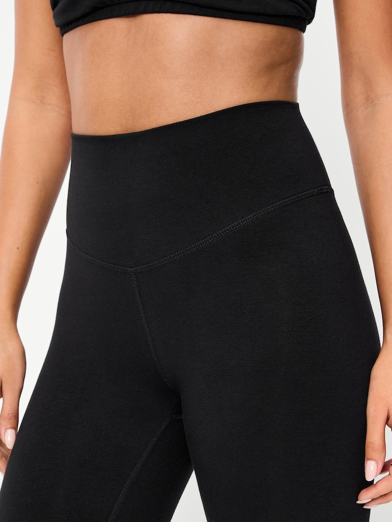 High-Waisted PowerChill 7/8 Cotton Leggings