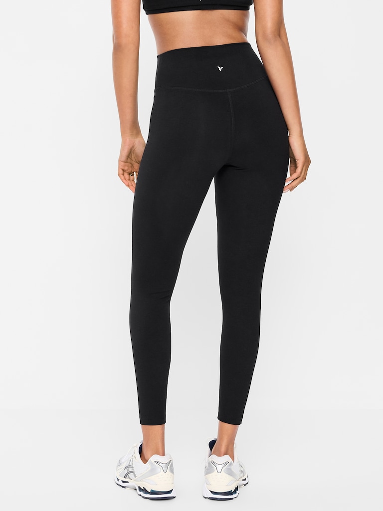 High-Waisted PowerChill 7/8 Cotton Leggings