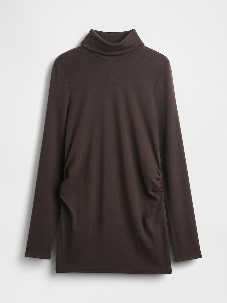 Maternity Modern Turtleneck Shirt