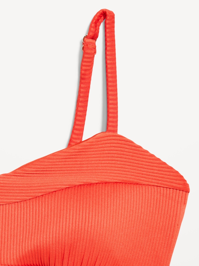 Ribbed Bra Bikini Swim Top