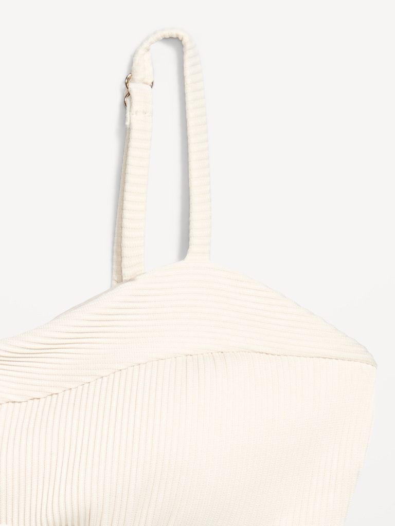 Ribbed Bra Bikini Swim Top