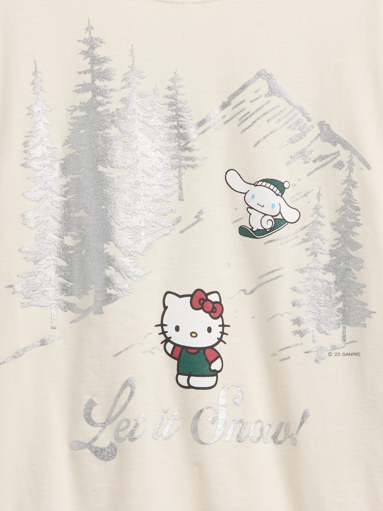 Kids Oversized Graphic T-Shirt