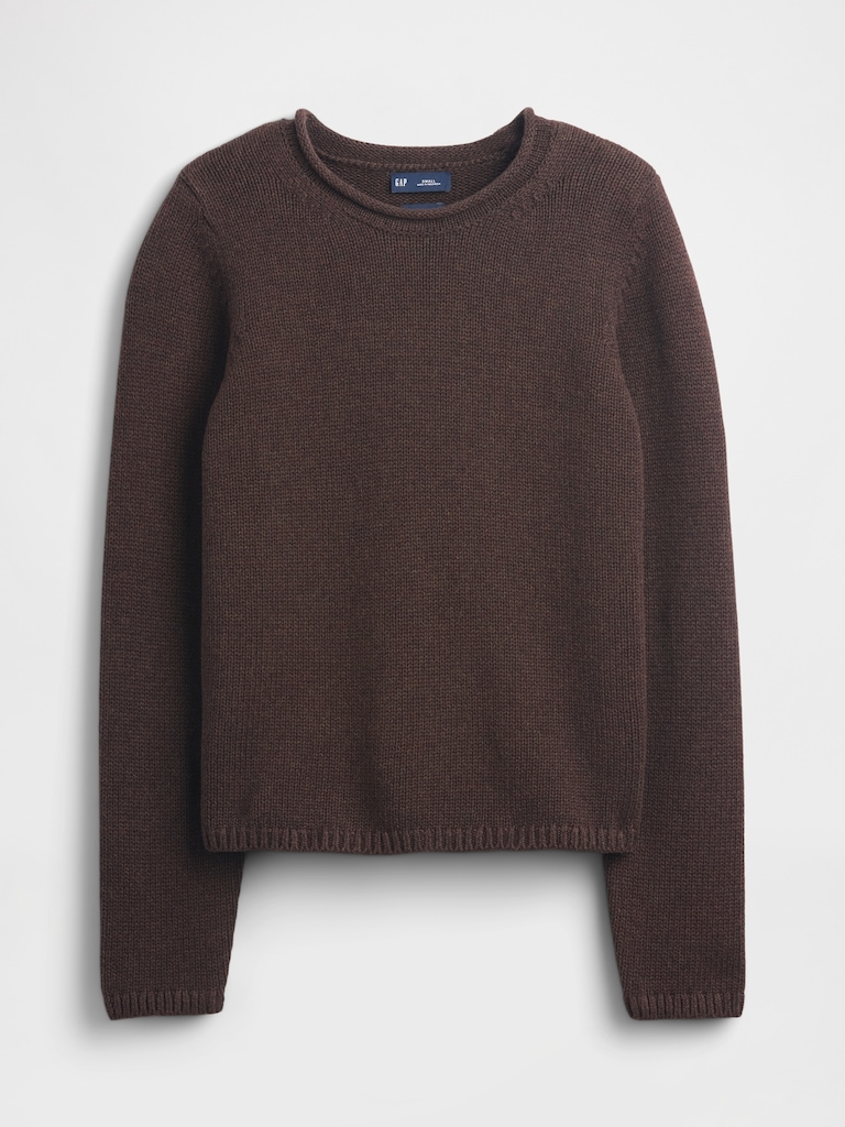 100% Cotton Rollneck Sweater
