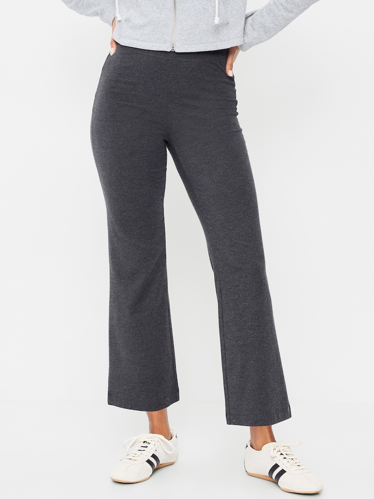 High-Waisted Fashion Kick Flare Leggings