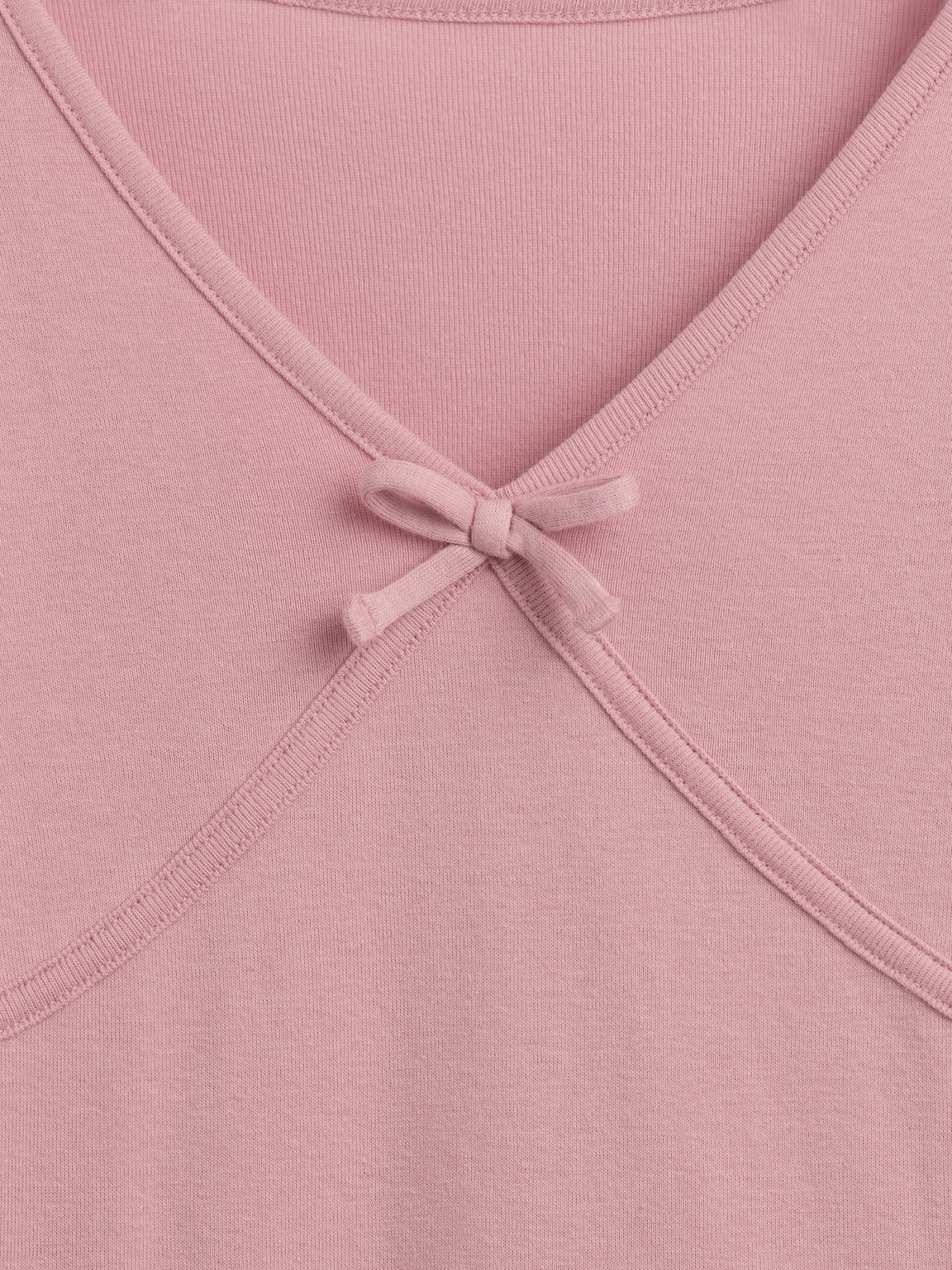 Kids Cross Front Bow T-Shirt