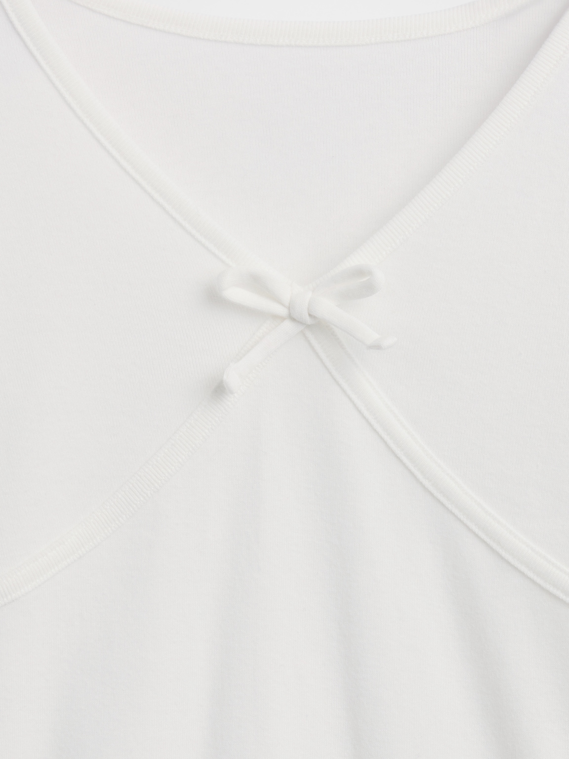 Kids Cross Front Bow T-Shirt