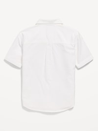 Short-Sleeve Pocket Oxford Shirt for Boys