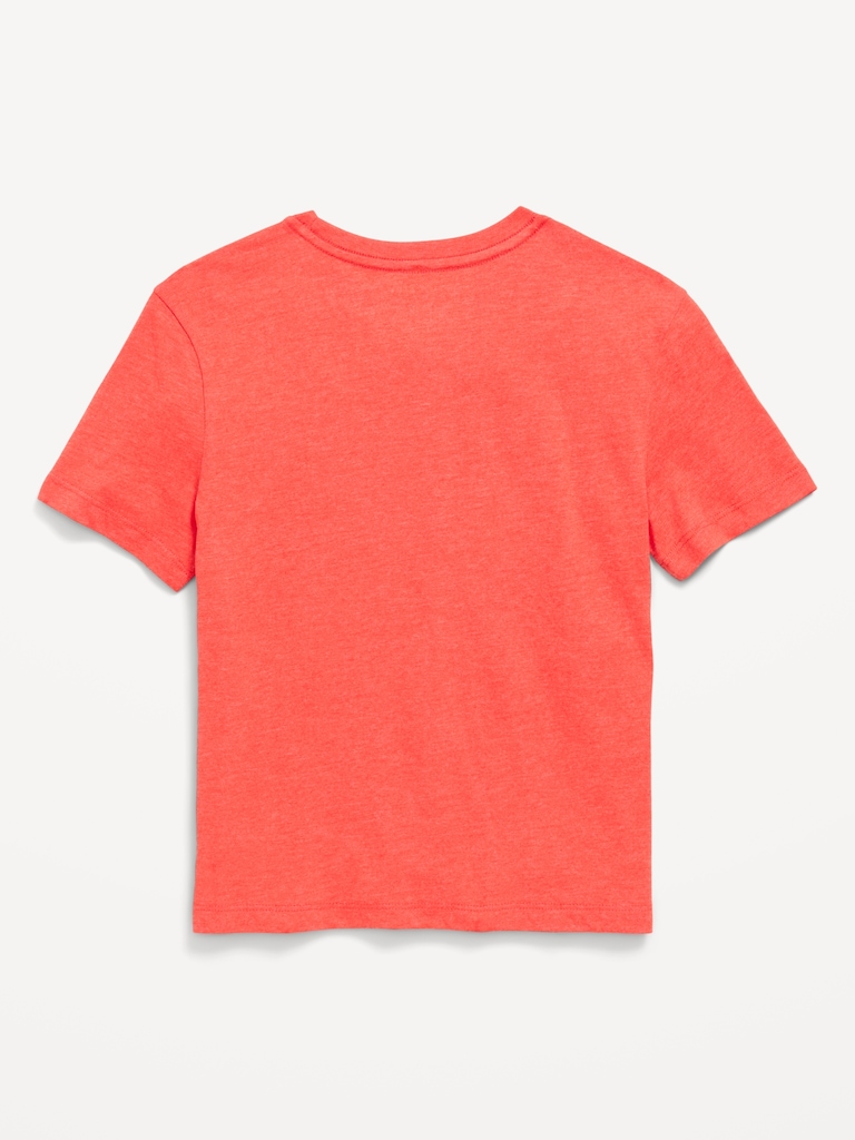 Softest Short-Sleeve Pocket T-Shirt for Boys