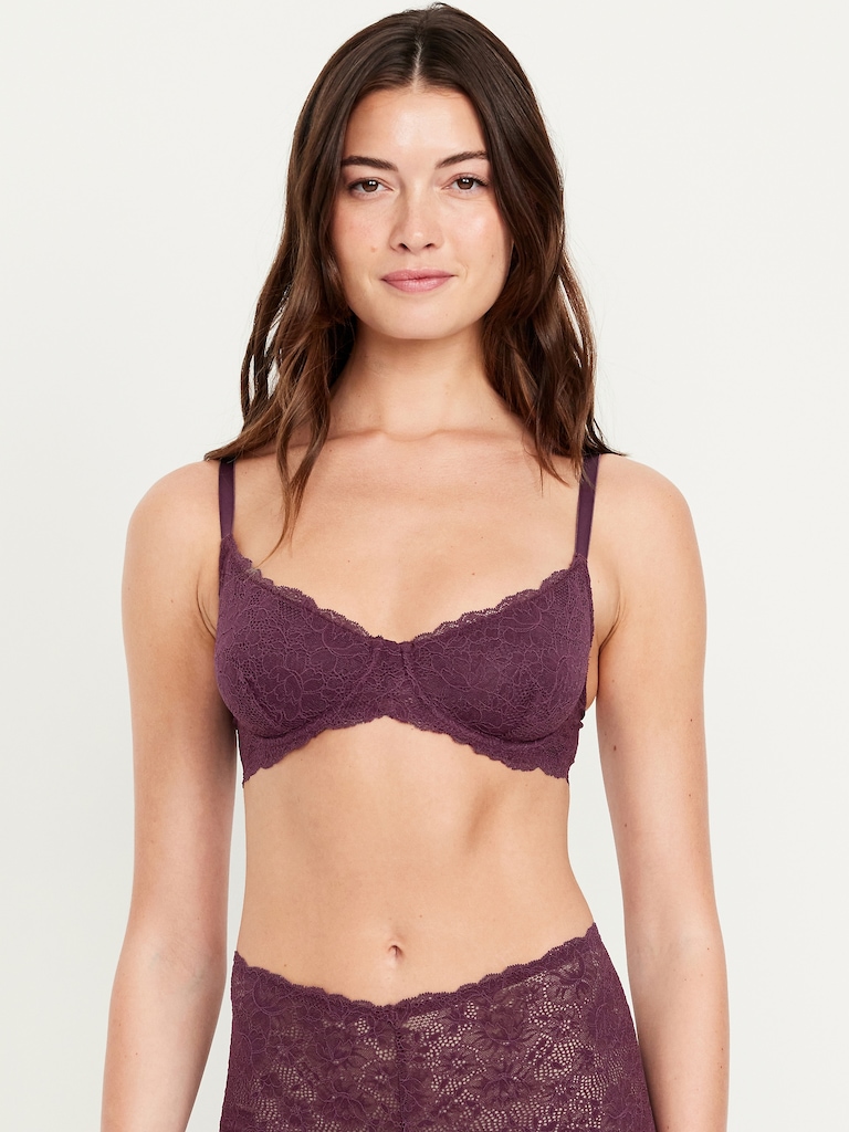 Lace Balconette Bra