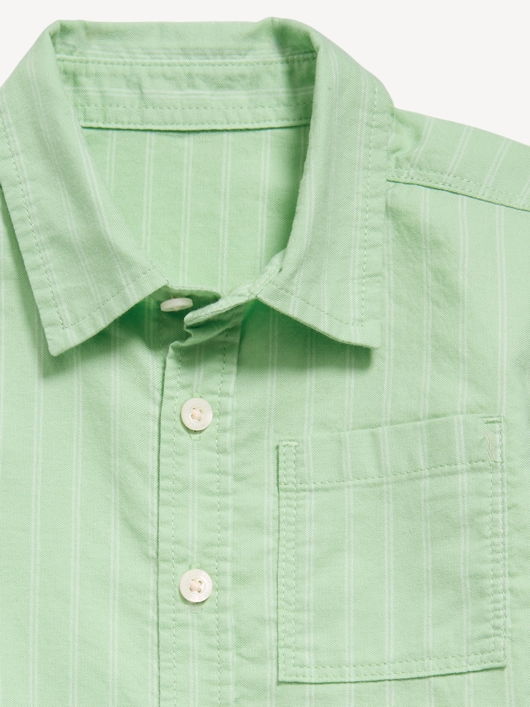 Short-Sleeve Oxford Shirt for Toddler Boys