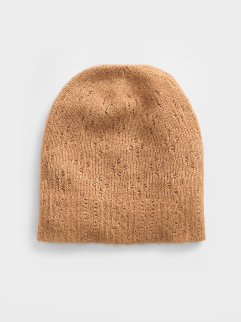 Pointelle Beanie