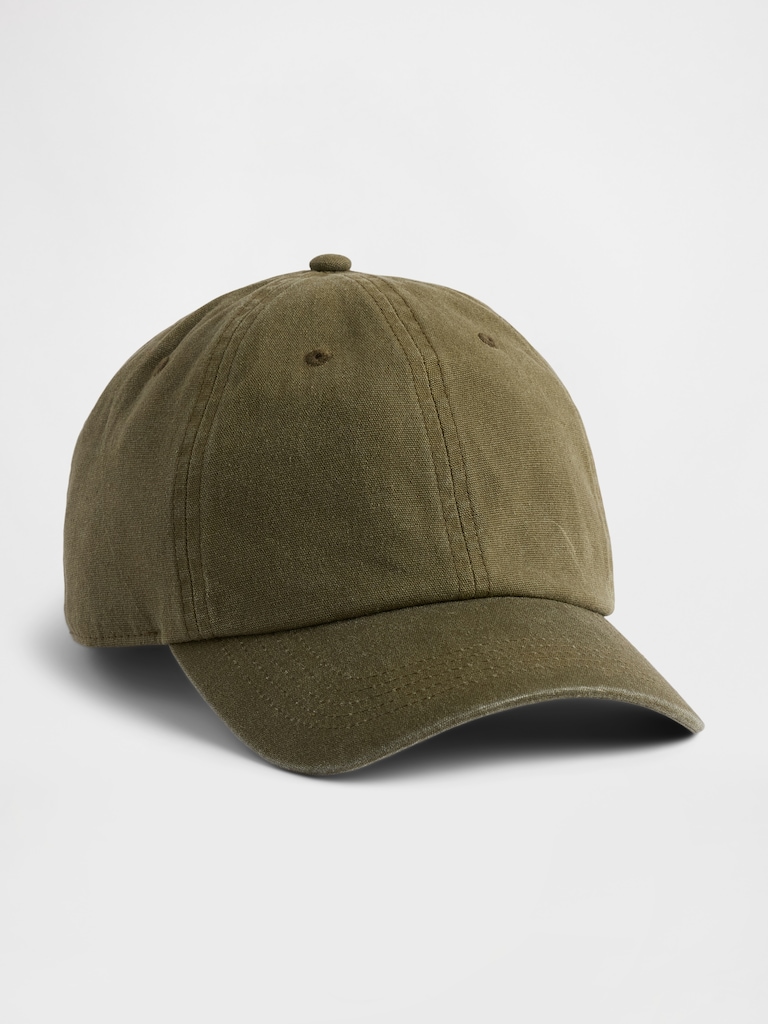 Waxed Canvas Baseball Hat