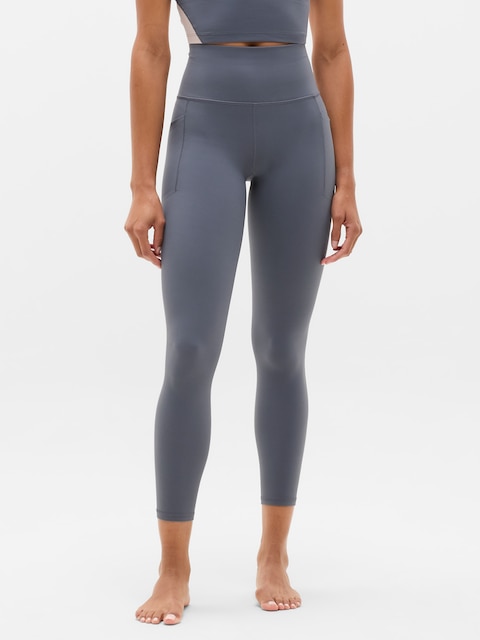 Legging Athleta - Taille PXS (Petite Extra Small) - Gris - Occasion Très Bon état - Pour Le Sport