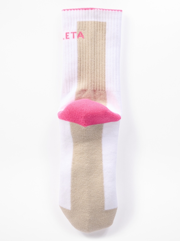 Athleta Colorblock Everyday Crew Sock
