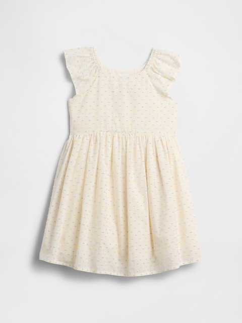 beige jacket dress Daisy Embroidered Baby Dress – the-kid.co main image 1
