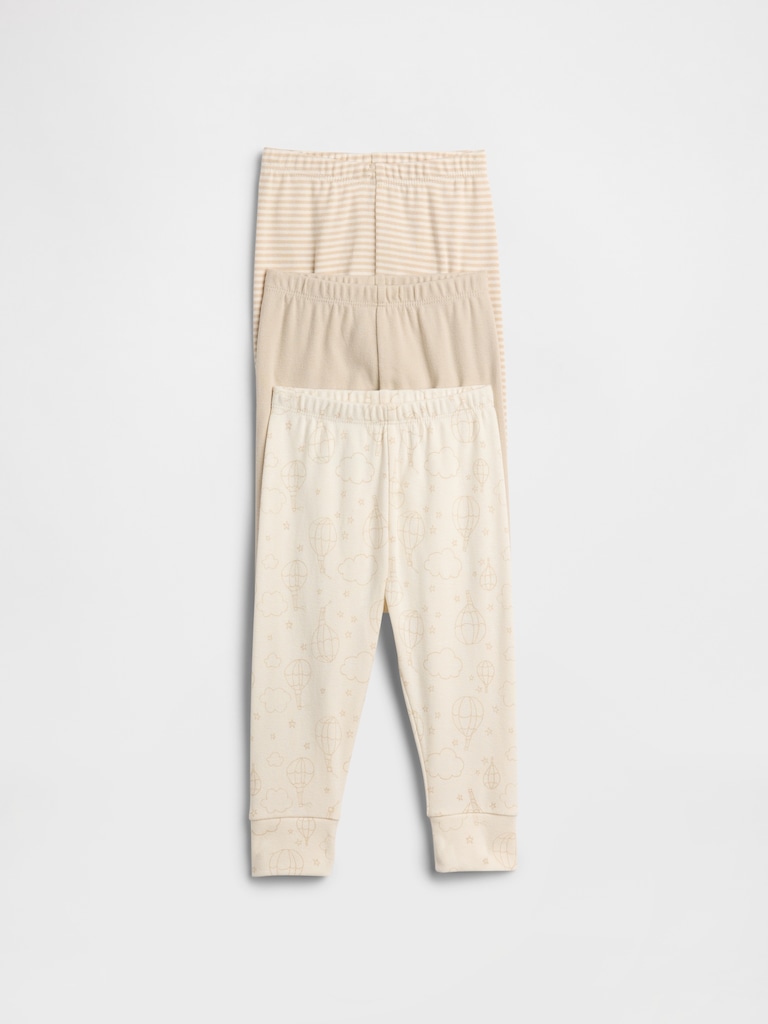 Baby Pull-On Joggers (3-Pack)