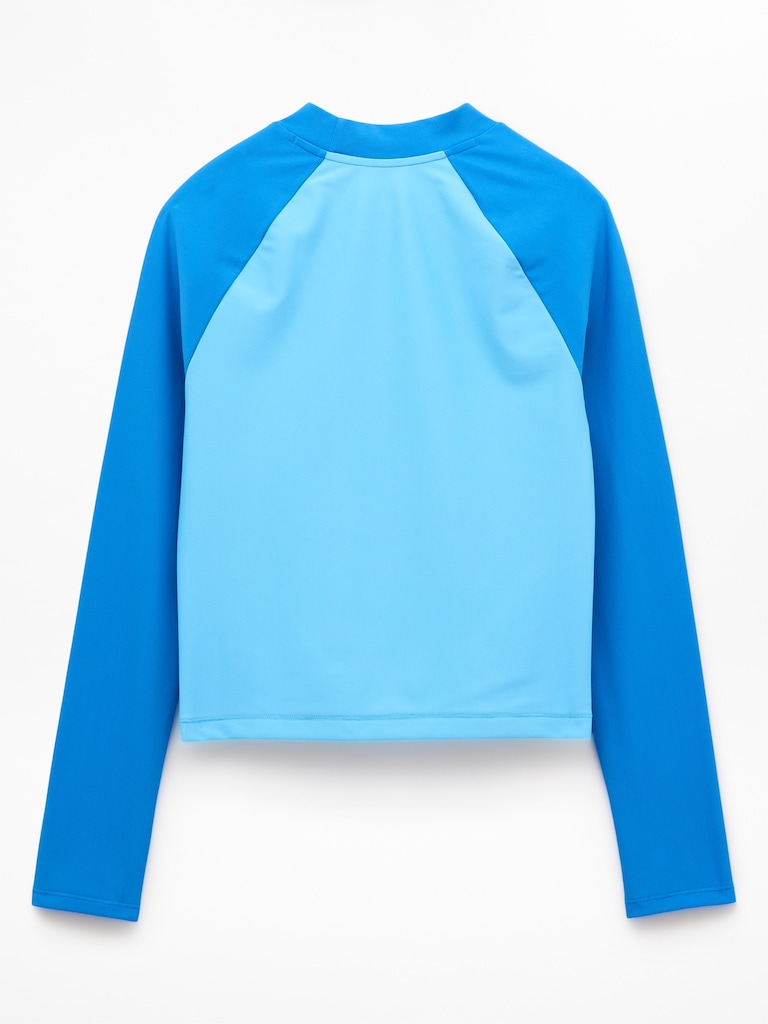 Athleta Girl Mock Neck Rashguard