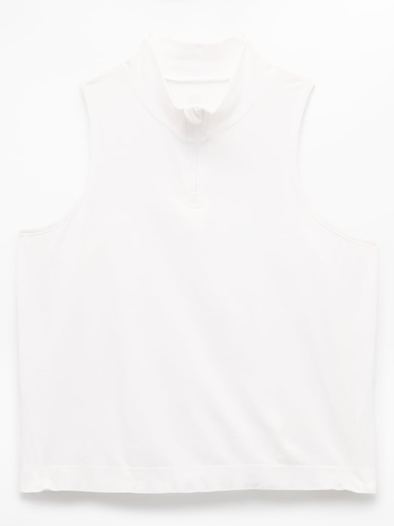 Athleta Girl Power Up Quarter Zip Tank