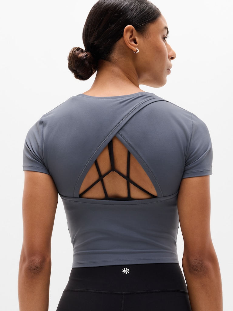 Transcend Open Back Tee
