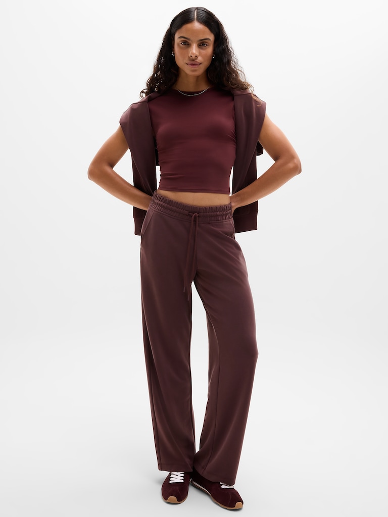 Seasoft Mid Rise Straight Pant