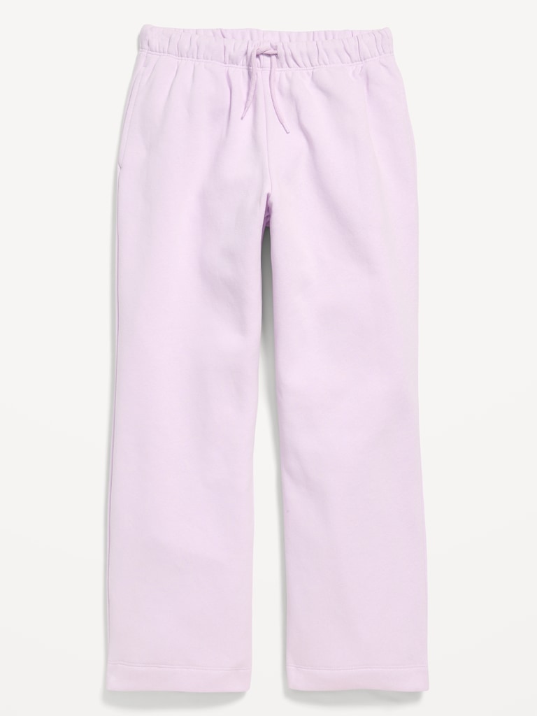 Favorite Fleece High-Waisted Wide-Leg Sweatpants for Girls