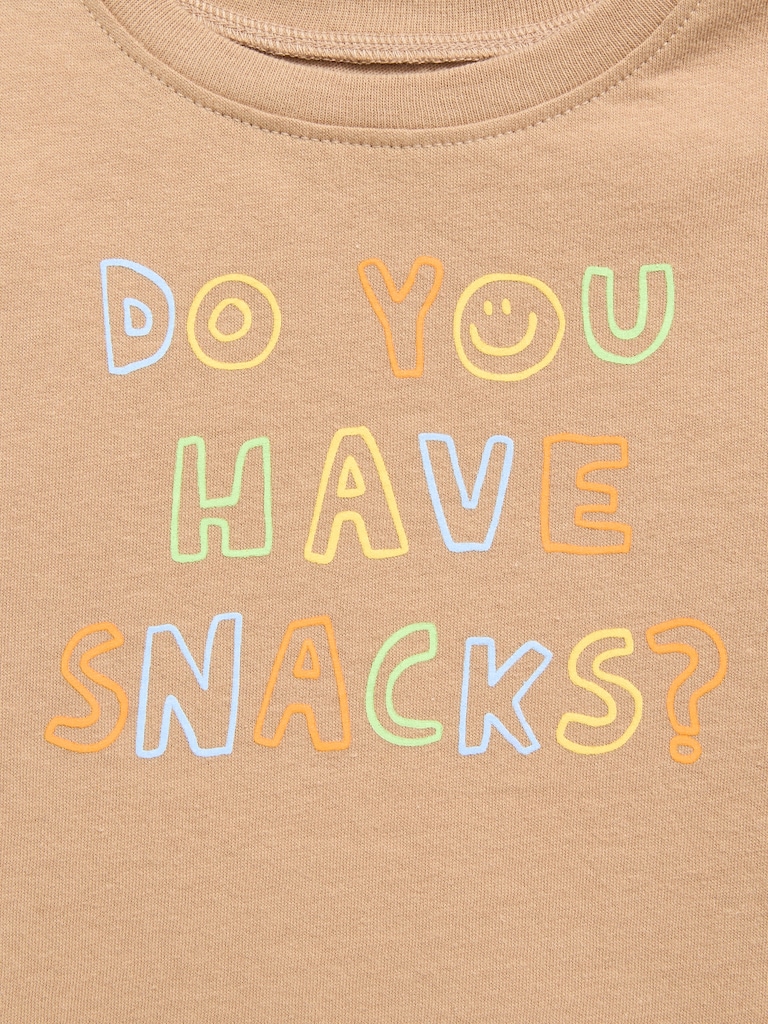 Short-Sleeve Unisex Graphic T-Shirt for Toddler