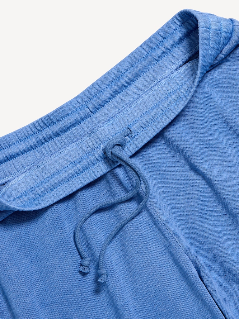 High-Waisted Wide-Leg Sweatpants