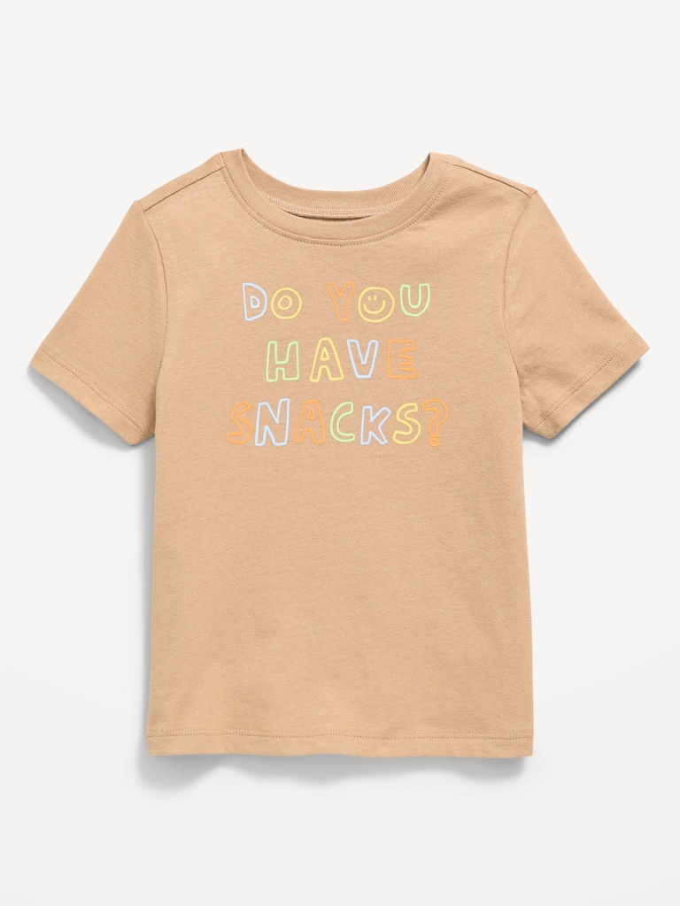 Short-Sleeve Unisex Graphic T-Shirt for Toddler