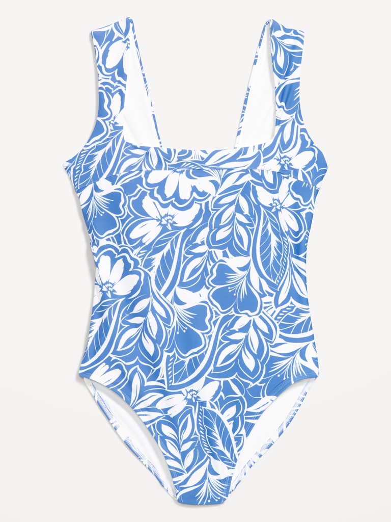 Structured One-Piece Swimsuit