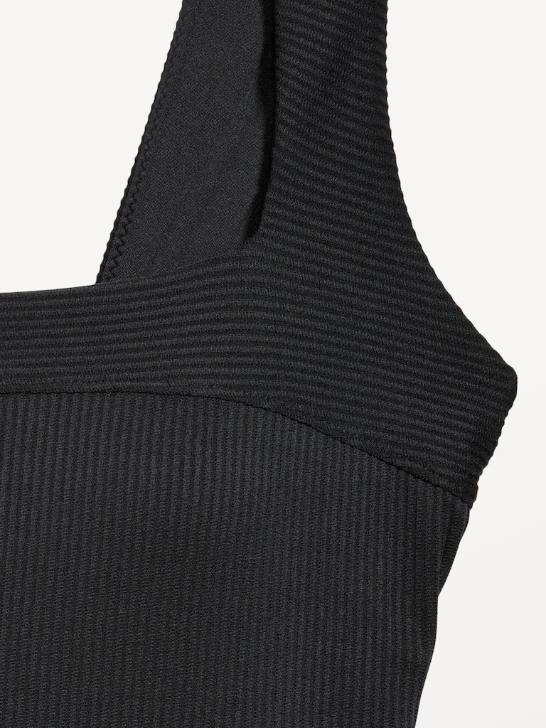 Ribbed One-Piece Swimsuit