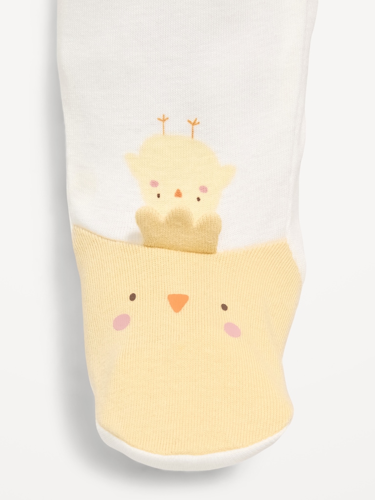 2-Way-Zip Sleep & Play Footed One-Piece for Baby