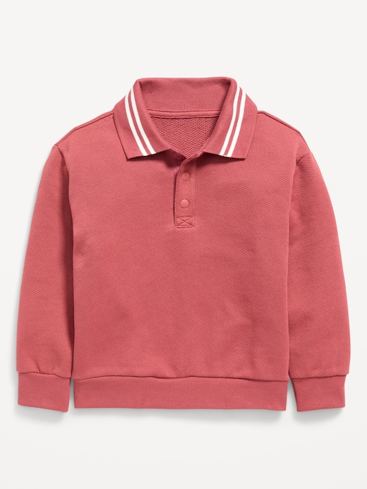 Oversized Oversized Collared Sweatshirt for Toddler Boys on clearance at Old Navy — 50% off