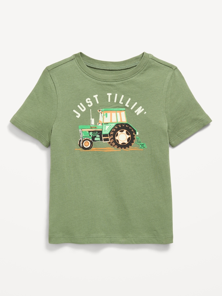 Short-Sleeve Unisex Graphic T-Shirt for Toddler