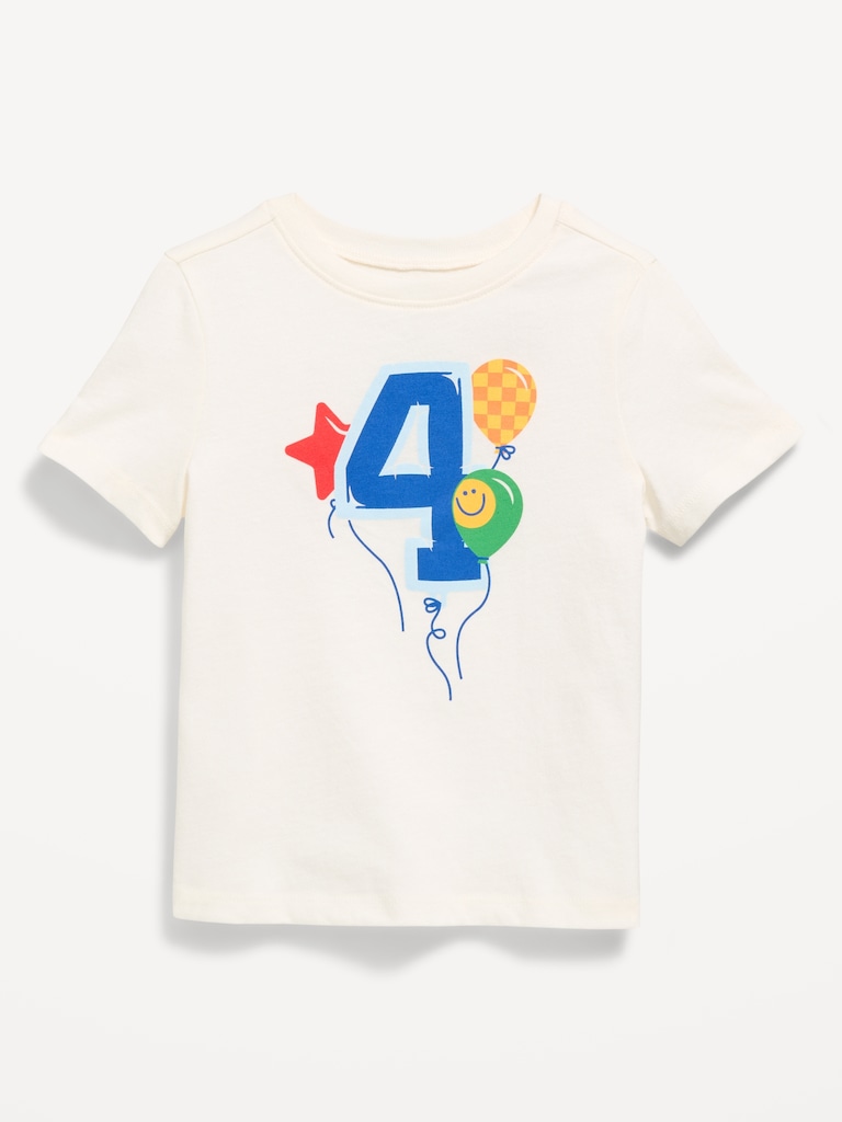 Short-Sleeve Unisex Graphic T-Shirt for Toddler