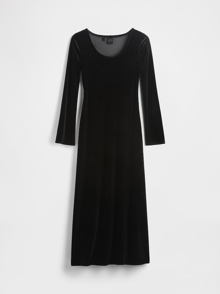 GapStudio Velvet Midi Dress