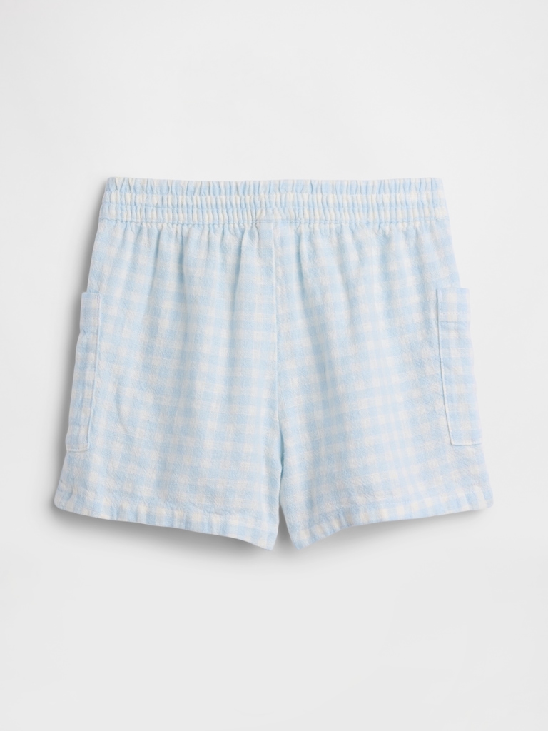 babyGap Pull-On Linen-Blend Shorts