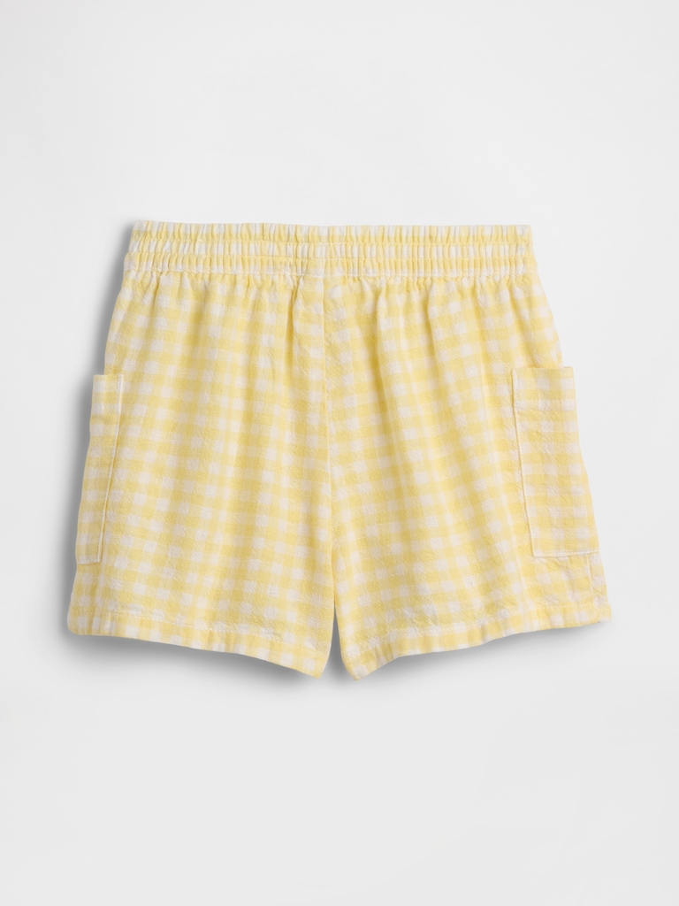 babyGap Pull-On Linen-Blend Shorts