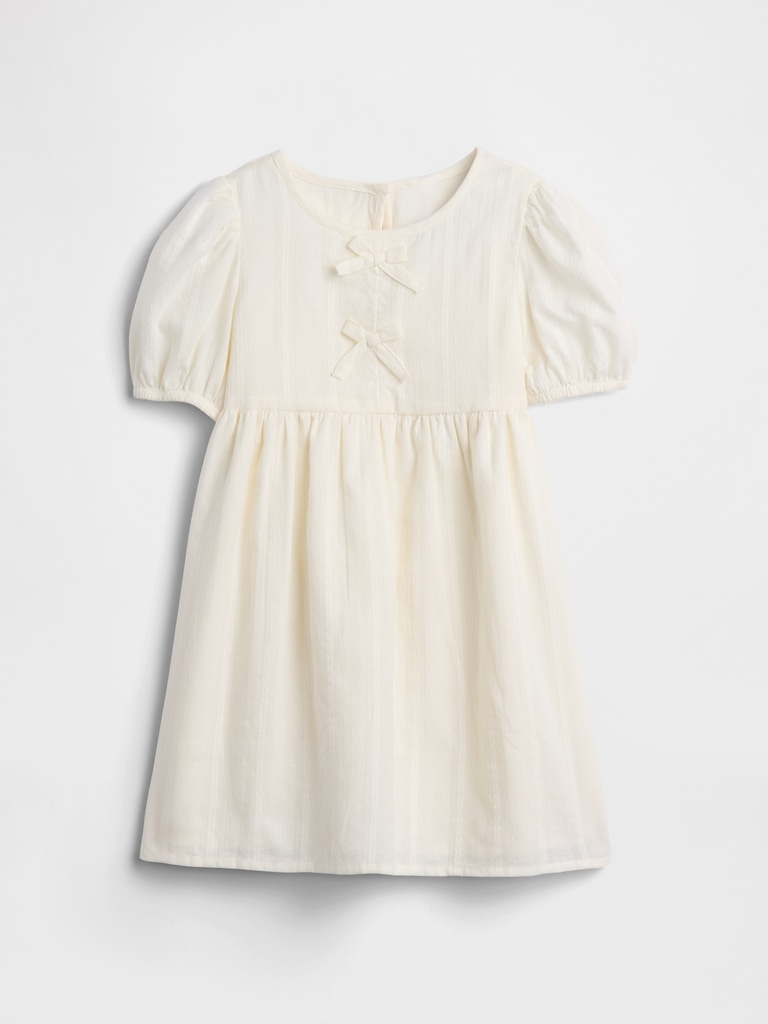 babyGap Puff Sleeve Bow Dress