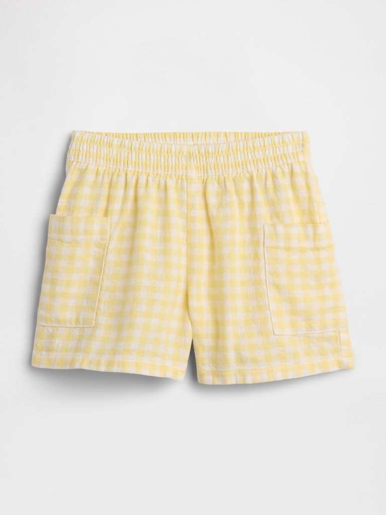 babyGap Pull-On Linen-Blend Shorts