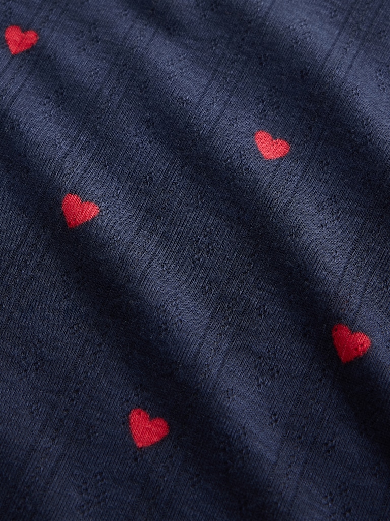 Kids Recycled Pointelle PJ Set