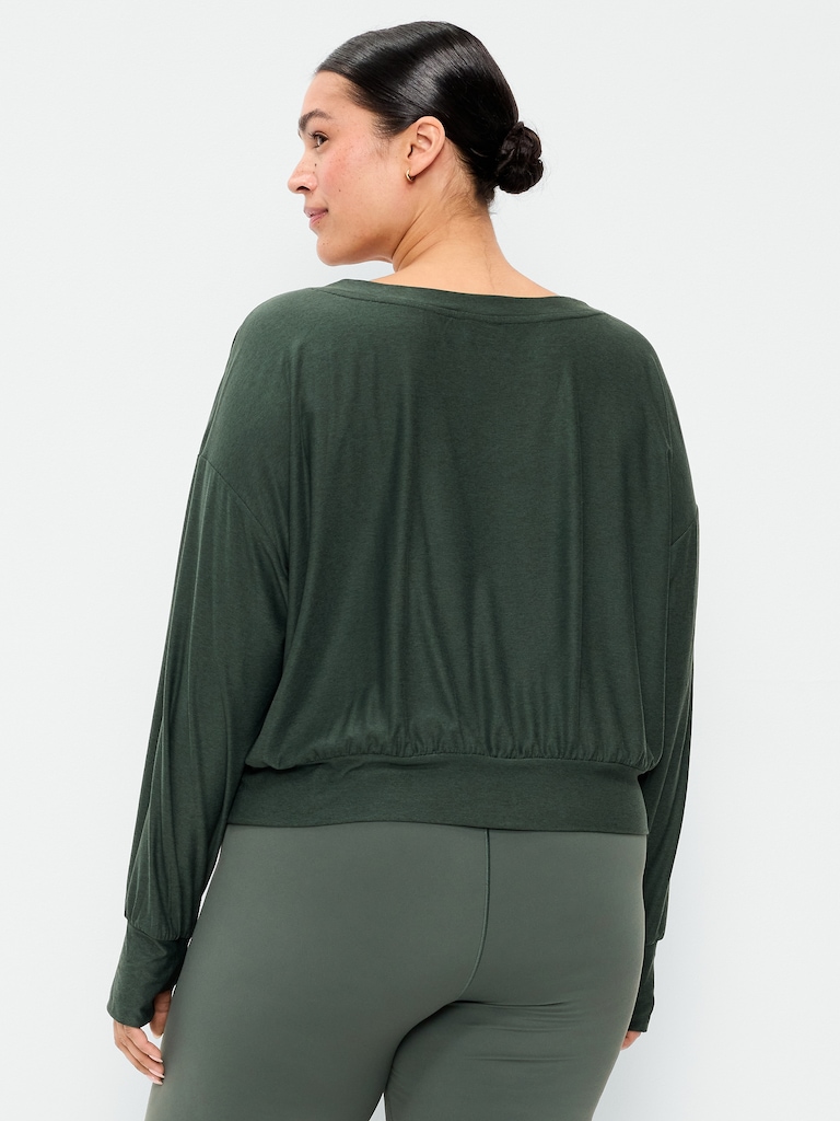CloudMotion Boatneck Top