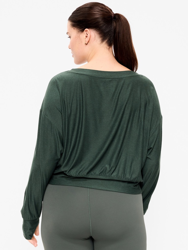 CloudMotion Boatneck Top
