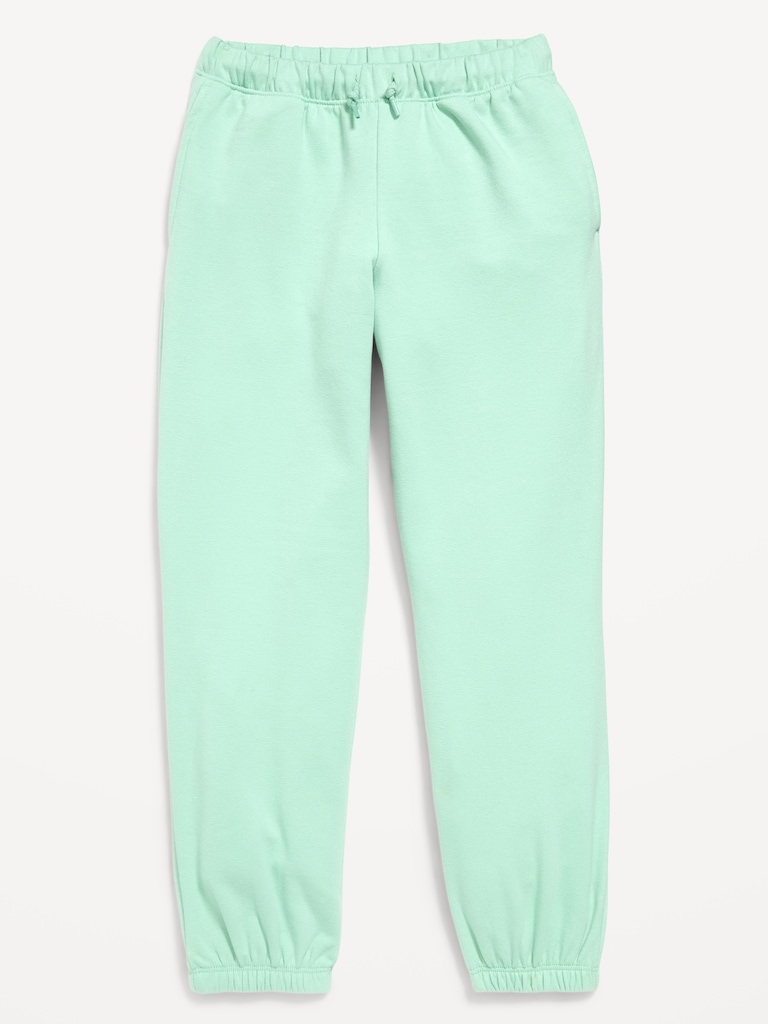 Favorite Fleece High-Waisted Jogger Sweatpants for Girls