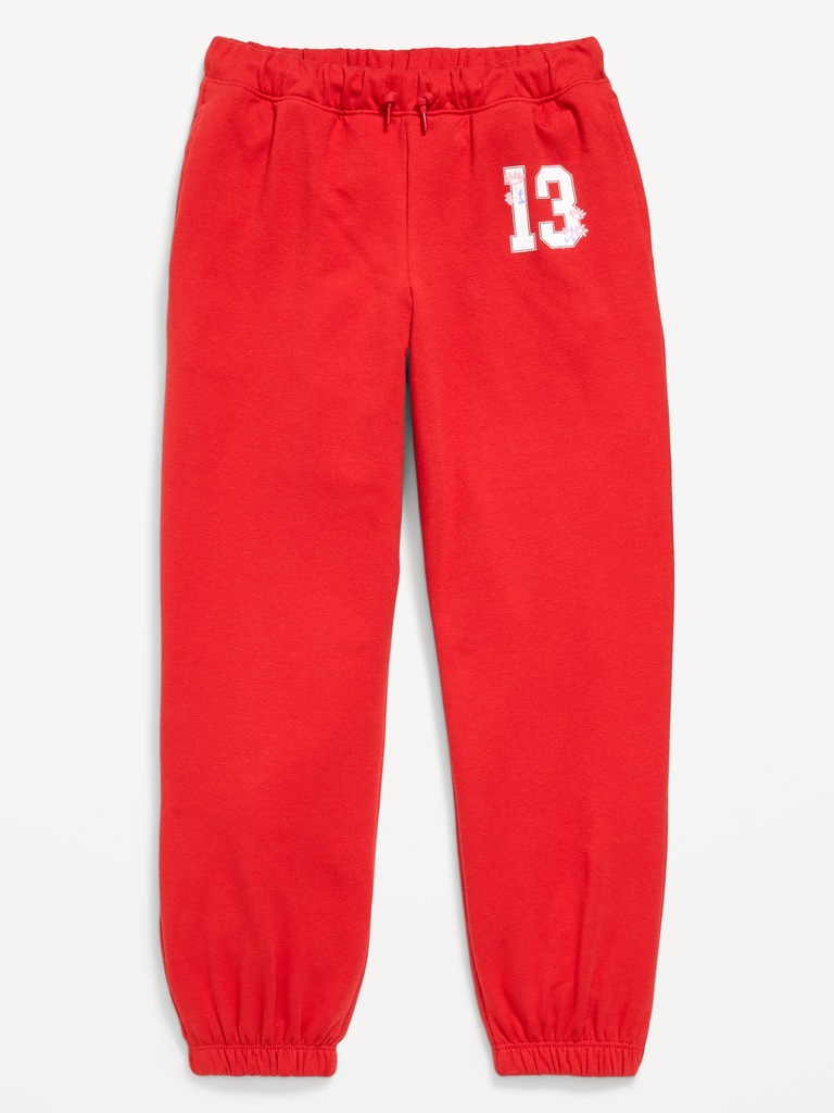Favorite Fleece High-Waisted Jogger Sweatpants for Girls
