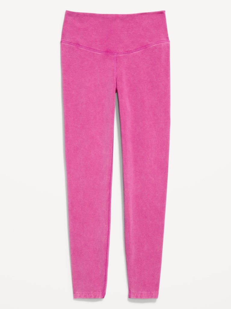 High-Waisted PowerChill 7/8 Cotton Leggings